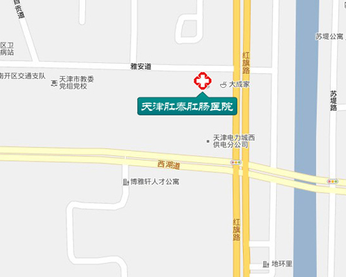 医院附近公交线路图